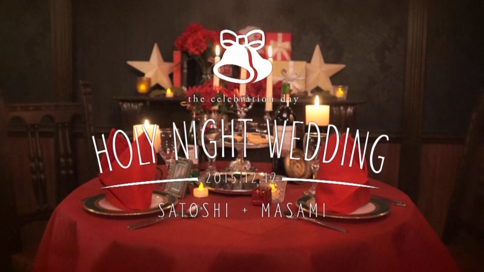 オープニングムービーJingle Bell16｜結婚式ムービーchouchou（シュシュ）