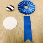 リボンロゼットの作り方（シングルプリーツ）⑤　テール編 【結婚式のトレンド】