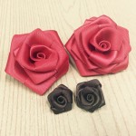 かわいいリボンローズ（巻きバラ）の作り方 part.2