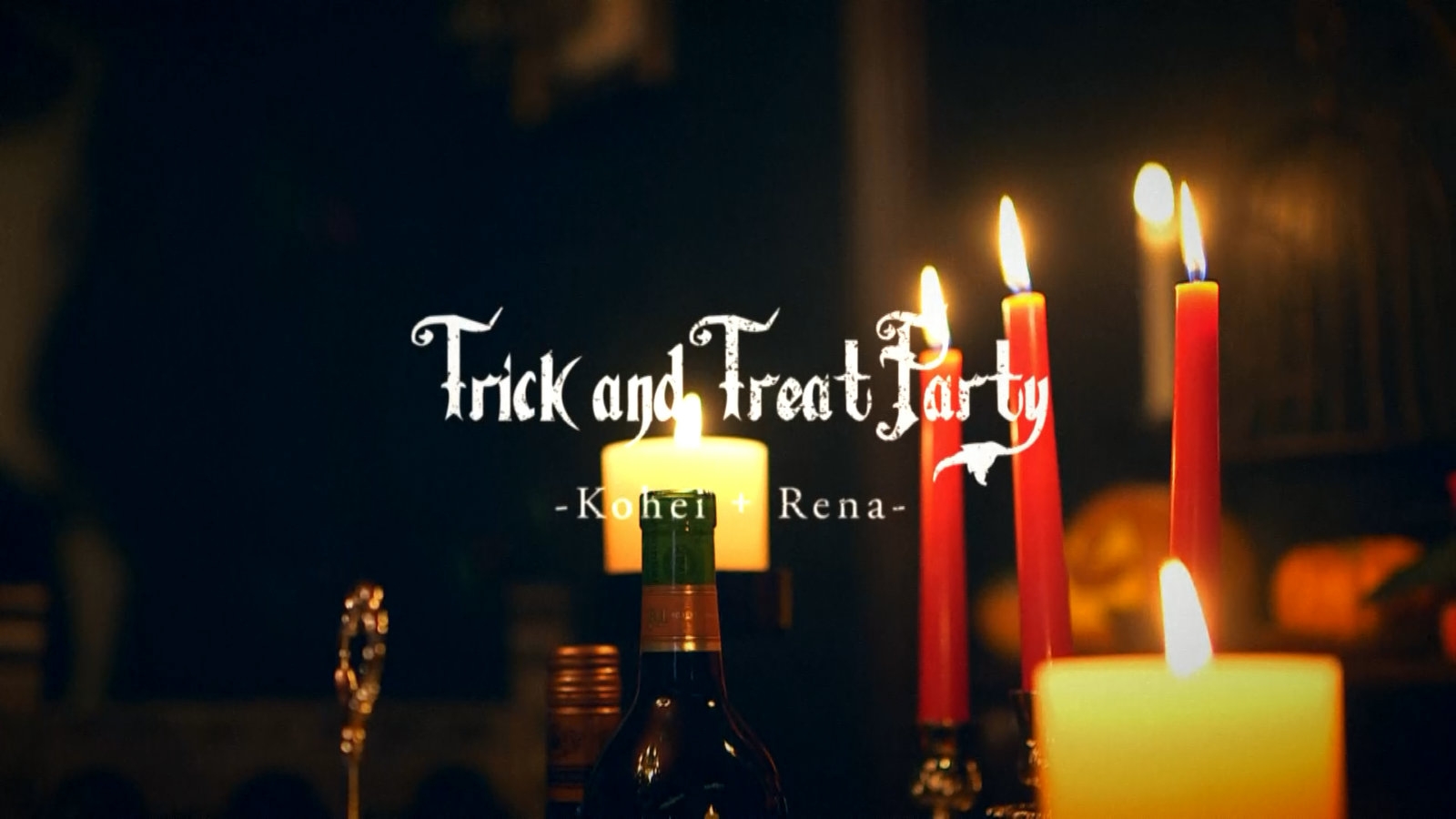 オープニングムービーTrick or Treat2｜結婚式ムービーchouchou（シュシュ）